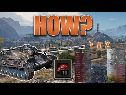 Leopard 1 - Incredible Comeback Against The Odds! - World of Tanks