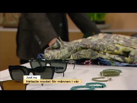 Claes Juhlin tipsar om vårens herrmode - Nyhetsmorgon (TV4)
