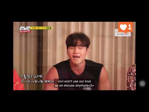 Kim Jong Kook sing “I miss you” song - cut running man ep 462. #Kimjongkook #imissyou  #kjkmoments