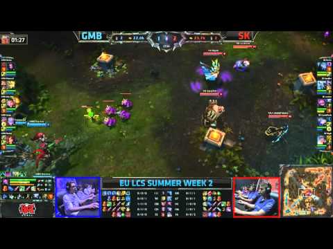 Gambit Gaming (GMB) vs SK Gaming (SK) || Moscow Russia EU LCS Summer 2013 W2D2 || Full Game HD