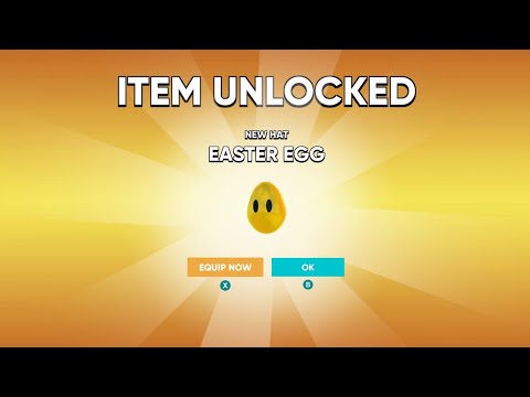 HOW TO UNLOCK THE SECRET GOLDEN EGG HAT! (32)