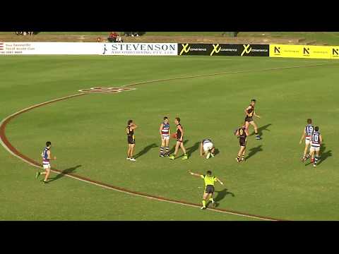 Glenelg's Lachlan Hosie takes a screamer - Round 7 Statewide Super League