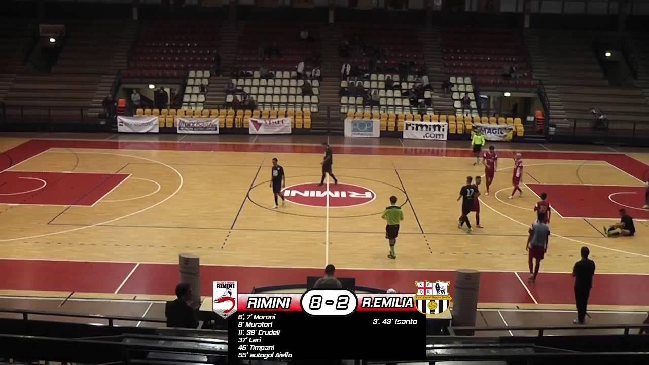 Calcio a 5 Rimini - Futsal Reggio Emilia 8-2 