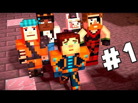 Minecraft Story Mode Season 2 Episode 5 Walkthrough Part 1 - Reuniting with Axel & Olivia