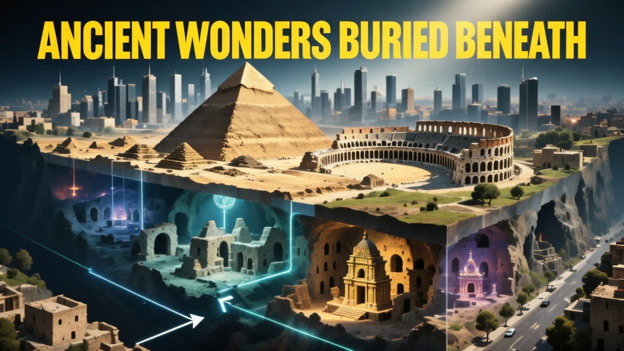 Ancient Palaces | 24 Forgotten Wonders Buried Beneath Modern Cities | Hidden Histories