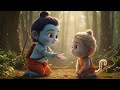 Hanuman With Kids Hanuman Chalisa Hanuman And Shri Ram Kids Song
