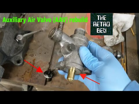 1984 Jaguar XJS V12 Auxiliary Air Valve (AAV) rebuild