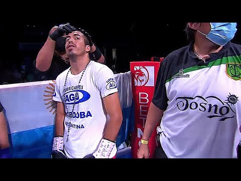 Matias Romero Beaten Badly - MICHAEL RIVERA vs MATIAS ROMERO highlights
