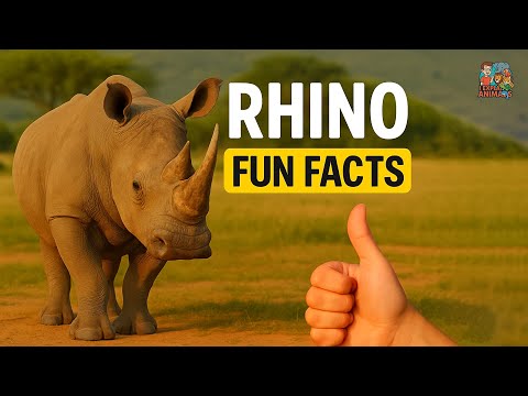 Why Rhinos Are Built Like Tanks 🦏 But Gentle as Giants!