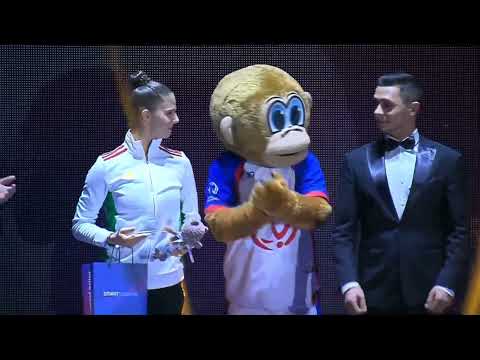 Award Ceremony Individual All-around Final European Championships Baku 2023