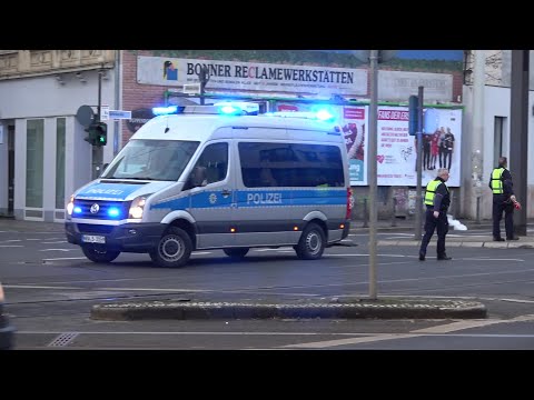 Schutzmaßnahmen bei Sugar-Daddy-Prozess in Bonn am 11.02.20