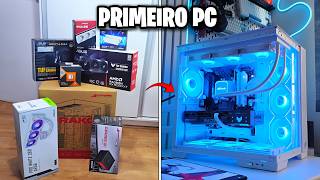 MONTEI O PRIMEIRO PC GAMER DOS SONHOS DO MEU IRMAO!