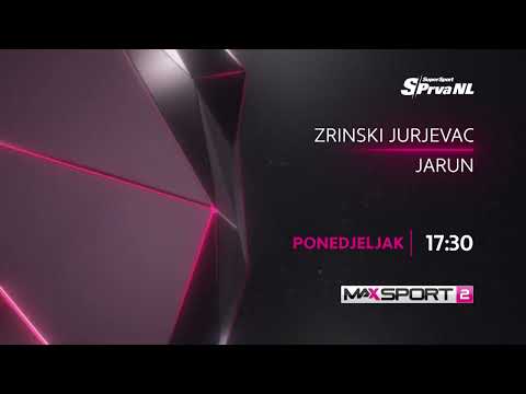 MAXSport najava: ZRINSKI vs JARUN (1. kolo, SuperSport Prva NL 23/24)