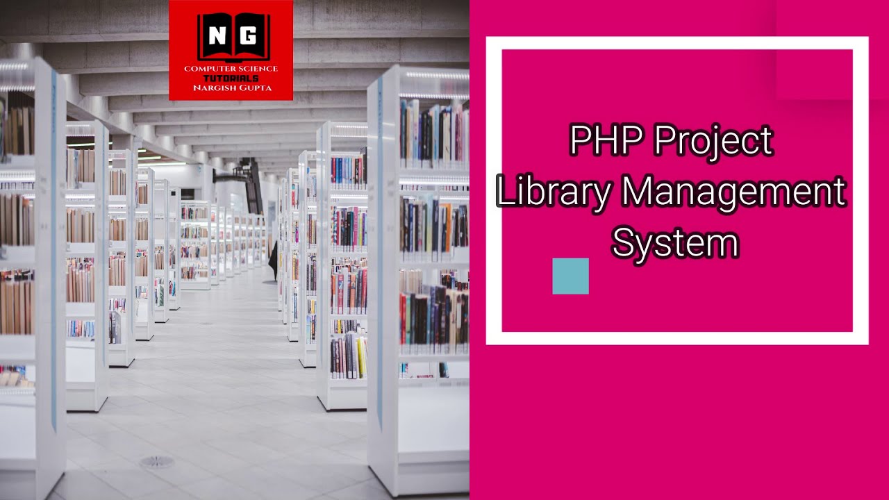 PHP Project | Library Management System using PHP and MySQLi | HTML CSS PHP MySQ