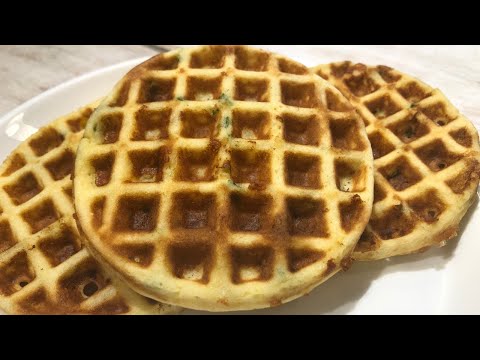 KETO CHAFFLE RECIPE | BEST SAVORY KETO CHAFFLE