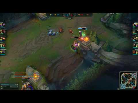 Kata outplay vs Cassiopeia and Olaf