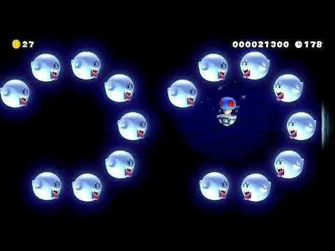 dry bone submarine by tigerluke8 - Super Mario Maker 2 - No Commentary 1ca 1cb 022020