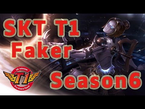 SKT T1 Faker Orianna MID vs Syndra Patch 6.20 in NA