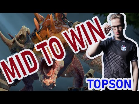TOPSON [ PRIMAL BEAST ] MID FOR WINS DOTA 2