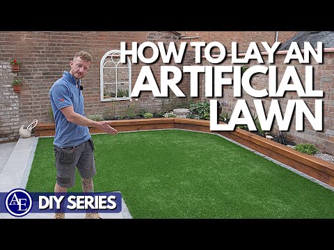 How to Lay an Artificial Lawn | DIY Series