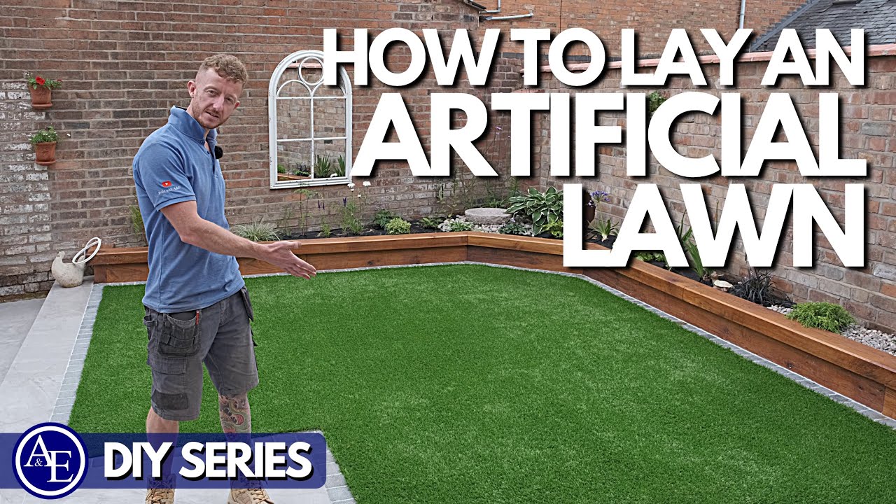 Watch video How to Lay an Artificial Lawn | DIY Series Now How to Lay an Artificial Lawn | DIY Series
