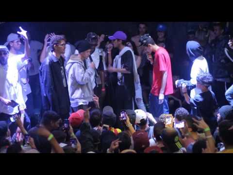 T h, Lisboa e Jafari x Samurai (RJ), Nego Drama (RJ) e Noventa(ES) - 1º BATALHA DE TRIO