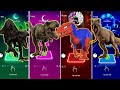 Indoraptor Vs Jurassic World Vs T Rex Spider Man Vs The Good Dinosaur Coffin Dance 🪩