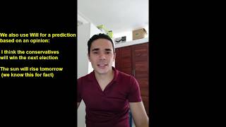 WILL and BE GOING TO (future) English