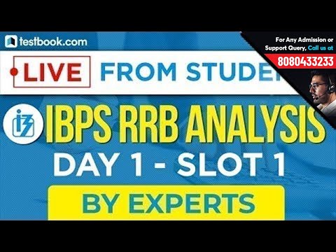 IBPS RRB Exam Analysis | Questions Asked & Complete Review by Experts | Live From Students Video