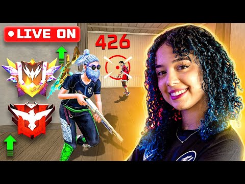 LIVE ON 🔴 PRIMEIRO SABADO DO ANO RUMO ELITE -  FREEFIRE AO VIVO - FX MAISA AO VIVO 🦄💙