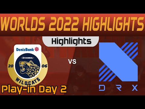 IW vs DRX Highlights Worlds 2022 Play In İstanbul Wildcats vs DRX by Onivia