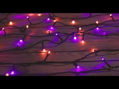 LED-ljusslinga med läskiga ljud