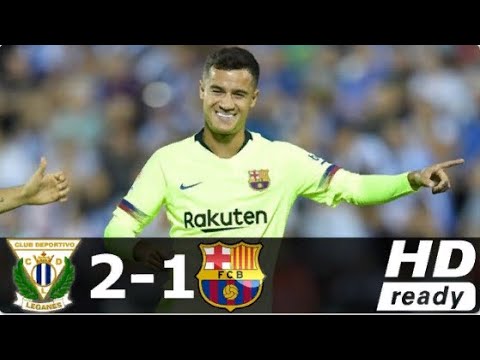 ЛЕГАНЕС 2:1 БАРСЕЛОНА • ОБЗОР МАТЧА • 26.09.2018