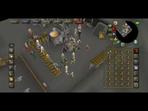 Blast furnace w/ gold bars and glove switch