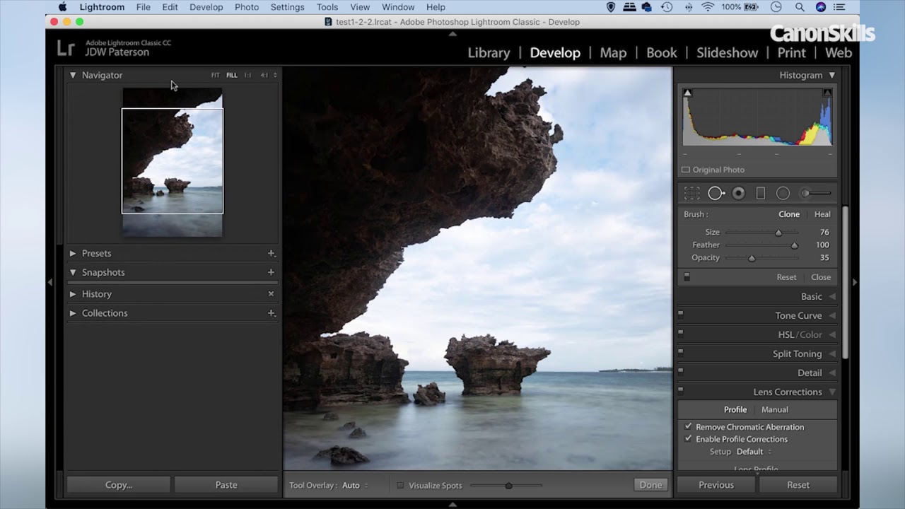 Essential Edits for Landscapes in Photoshop CC - YouTube