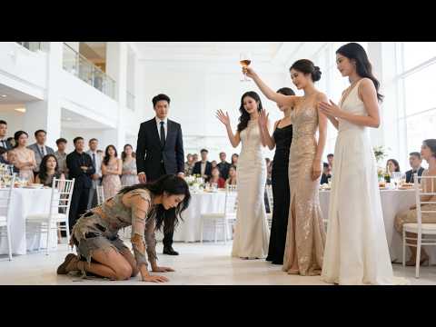 She’s Forced to Kneel and Apologize—One Word from a Mysterious Man Shocks the Entire Banquet!