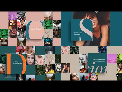 Portfolio Gallery Modular Template for Apple Motion & FCPX - MotionVFX