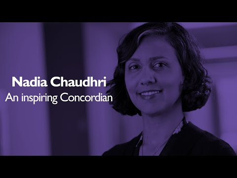 Nadia Chaudhri, 1978 – 2021, an inspiring Concordian