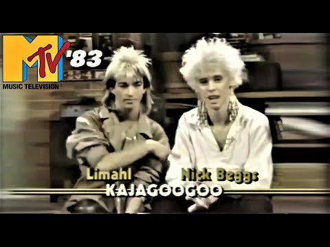 Limahl & Nick Beggs (KajaGooGoo) - MTV - 1983 (short clip only)
