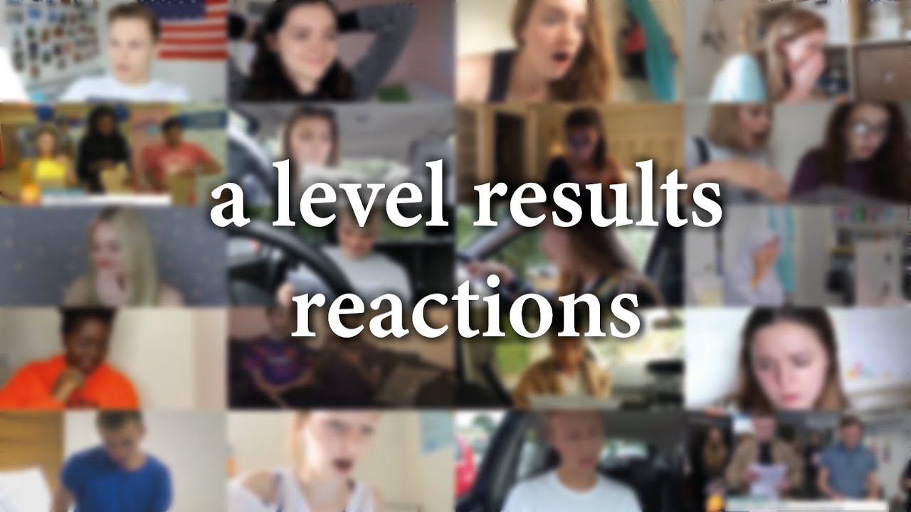 A Level Results Reactions Compilation