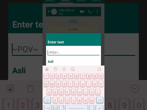 Tutorial whatsmock||Whatsmock fake chat||#shorts||Orienka Channel