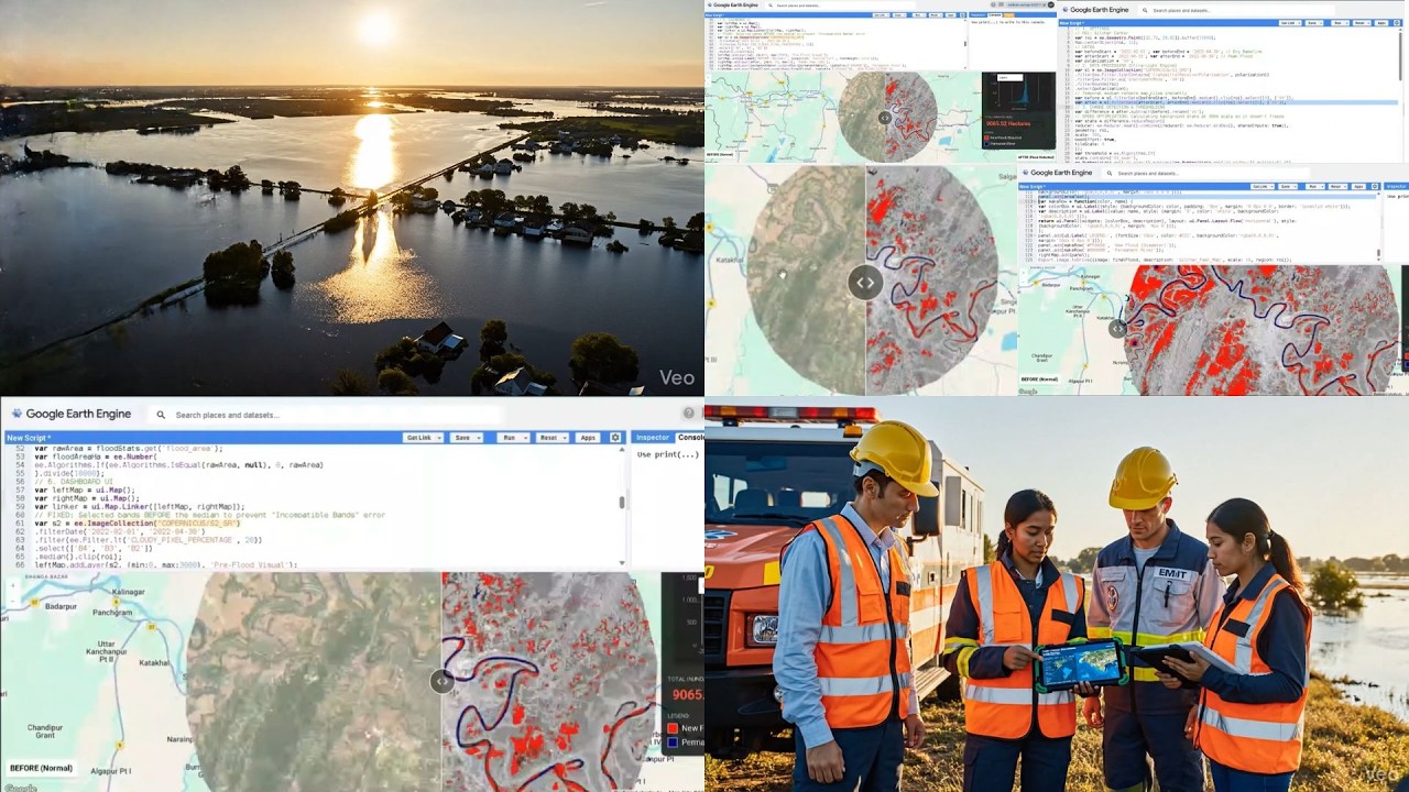 Advanced Flood Inundation Mapping in Google Earth Engine | Automated SAR Workflow using Sentinel-1