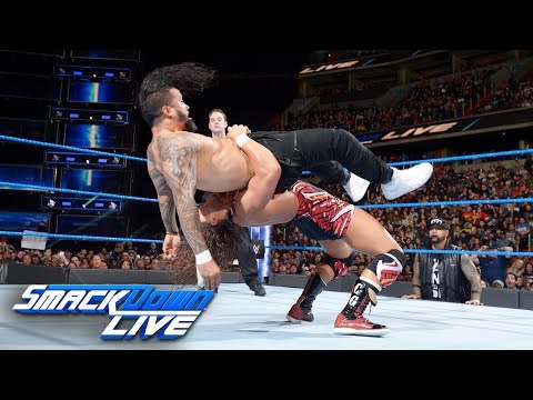 Jey Uso vs. Chad Gable: SmackDown LIVE, Jan. 23, 2018