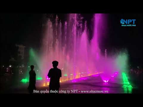 Nhạc Nước Quảng Trường Hòa Bình - Nam Định