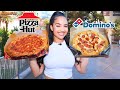 Pizza Hut Vs Domino S Ich Probiere 15 Verschiedene Gerichte Demetria Eats