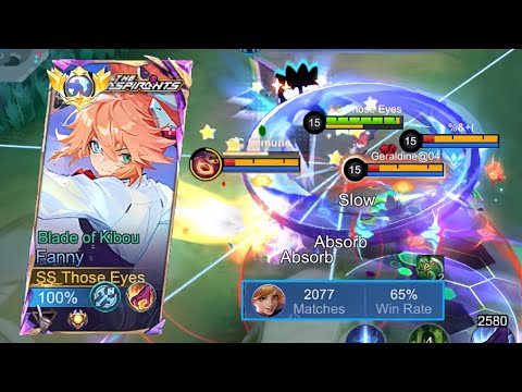 ONE OF THE MOST SMOOTHEST FANNY SKIN OF ALL TIME! SOLO RANK GAMEPLAY - MLBB