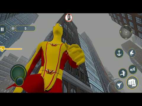 Spider Rope Hero City Rescue Missin Spider Vs Ninja Battle Turtle War Android Gameplay