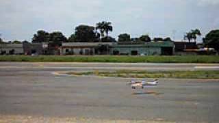 low wing trainer for nitroplanes