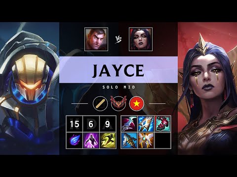 Jayce Mid vs LeBlanc - VN Grandmaster Patch 25.16