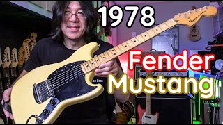 Video thumbnail for 1978 Fender Mustang DEMO by TomoFujitaMusic